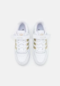 Adidas Originals Forum - Baskets Basses - Footwear White/Matte Gold/Core Black -Chaussures Soldes 02ba31d1f97e413ab411a2c6e05eac2a