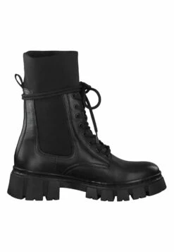 Tamaris Bottes À Lacets - Black -Chaussures Soldes 034a71b8a9d043b0bb9ace6964124dbc