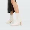 Stradivarius Bottines - Off White -Chaussures Soldes 042be0f3d6c440c387c44d0761615d33