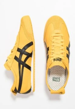 Onitsuka Tiger Mexico 66 - Baskets Basses - Yellow/Black -Chaussures Soldes 049482c5960849b695e8b167d2939fd1