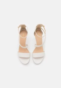 Anna Field Leather - Sandales À Talons Hauts - White -Chaussures Soldes 04a3641f834042cfaf613f2f5d1b2255