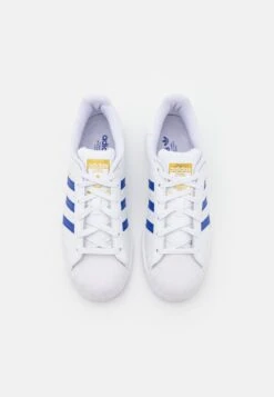 Adidas Originals Superstar - Baskets Basses - Footwear White/Semi Lucid Blue/Gold Metallic -Chaussures Soldes 0589117f53884a7ebe735240035dca48