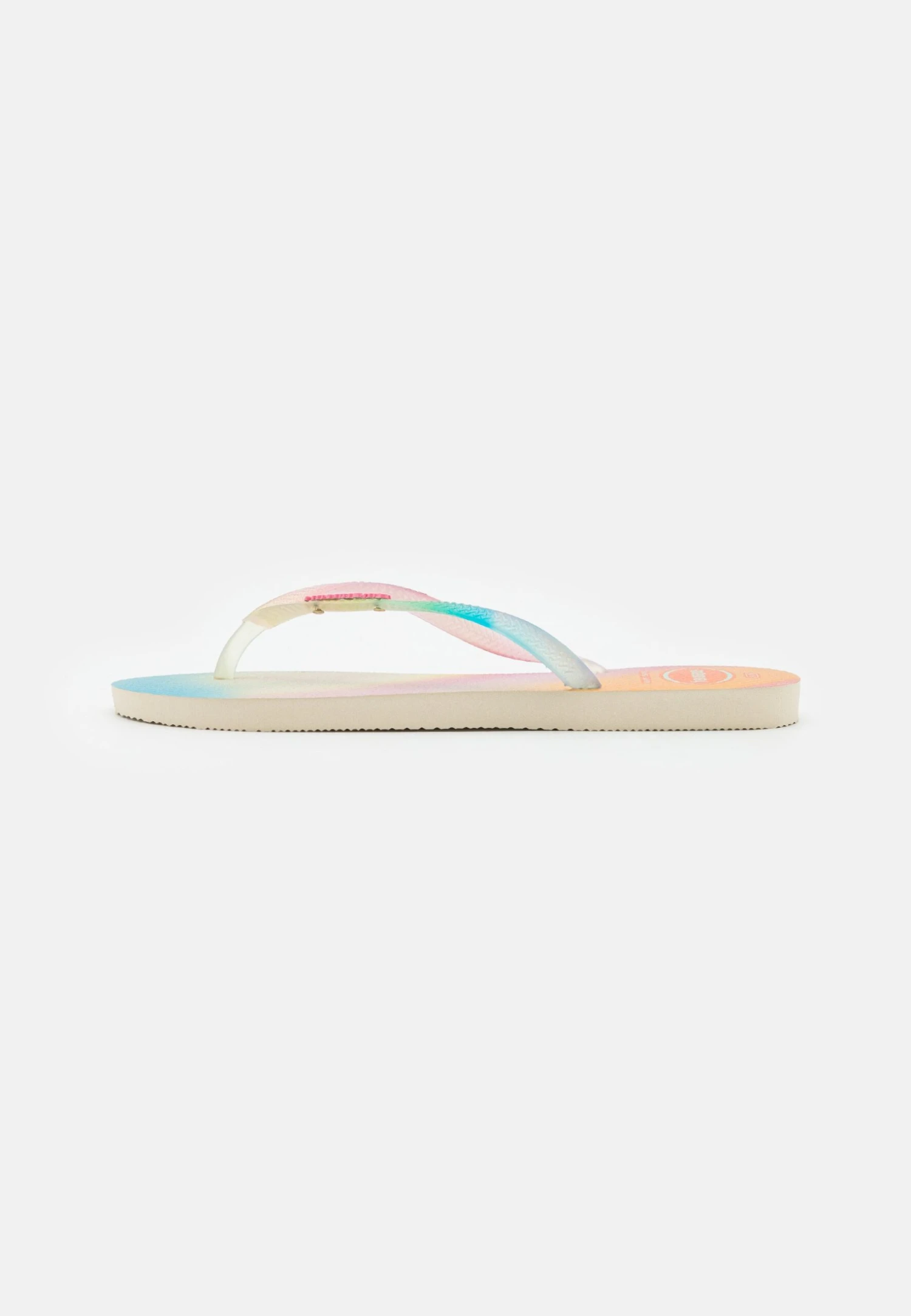 Havaianas Slim Fit Metallic Rainbow - Tongs - Beige 4 Havaianas Slim Fit Metallic Rainbow - Tongs - Beige - Image 2