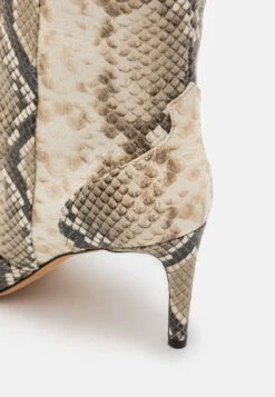IRO Davyn Python - Bottes - Beige -Chaussures Soldes 08b0399006c747d6bbb2828fe9fe73ec