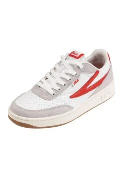 Sevaro Wmn - Baskets Basses - White Fila Red -Chaussures Soldes 098f16eab0154ee78be48db4899923b1