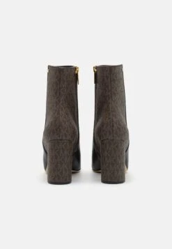 MICHAEL Michael Kors Perla Mid - Bottines À Talons Hauts - Black/Brown -Chaussures Soldes 09c6158c6d4f4e718830da1eea4ae229