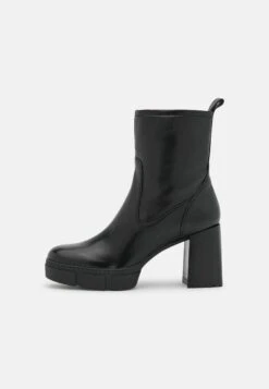 Unisa Kinton - Bottines À Plateau - Black -Chaussures Soldes 0a25ebebfa664daeab09b0cb6cb46533