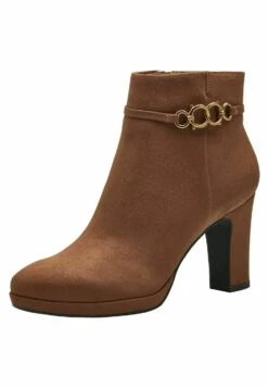 Tamaris Boots À Talons - Cognac -Chaussures Soldes 0ccdc739a50d44fdaefd17dfb1f2a021