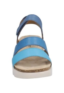 Josef Seibel Sandales À Plateforme - Blau Multi -Chaussures Soldes 0e0b10d467c94afc9311b68144000760