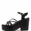 Boss Cate Wedge - Sandales Compensées - Black One 2 Boss Cate Wedge - Sandales Compensées - Black One -Chaussures Soldes 110dc62fa4254522b5f1c8f1f5f7f319