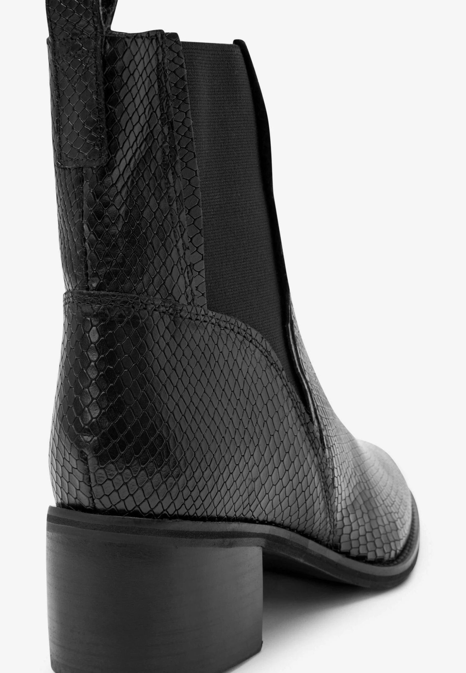 Next Wide Fit - Bottines - Black Snake Effect 7 Next Wide Fit - Bottines - Black Snake Effect - Image 5