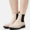 Tamaris Bottes En Caoutchouc - Ivory/Black -Chaussures Soldes 13b7175d9a354ce4b65710843f88fea2
