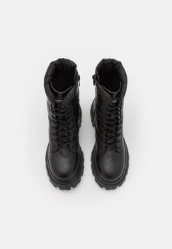 Pepe Jeans Lol Pad - Bottines À Plateau - Black -Chaussures Soldes 193c59cf9321454587b6eb4080fddc0e