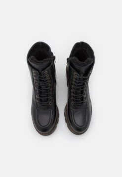 Anna Field Leather Winter Bootie - Bottes De Neige - Black -Chaussures Soldes 1f7766b6380b43249c97d206d76344de