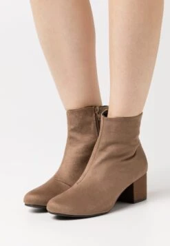 Anna Field Boots À Talons - Taupe