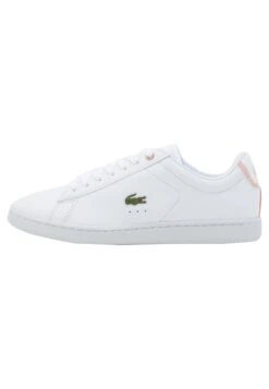 Lacoste Carnaby Evo - Baskets Basses - White/Light Pink -Chaussures Soldes 20e71088f0204497832b234efb284ec1