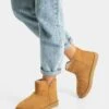 BERSHKA Bottes De Neige - Camel -Chaussures Soldes 21fdfb822dc34857b10c232ef8fab2cf