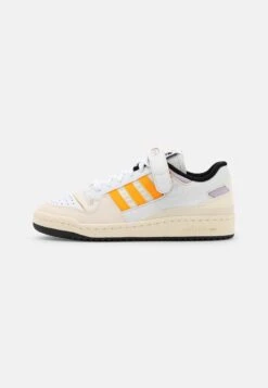 Adidas Originals Forum 84 - Baskets Basses - Off White/Orange Rush/Purple Tint