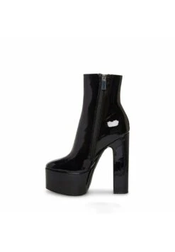 Petroleum - Bottines À Plateau - Black Patent