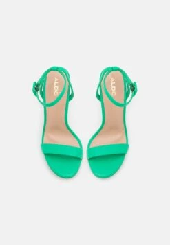 Aldo Kat - Sandales À Talons Hauts - Dark Green -Chaussures Soldes 24f96b40492a42389e8f7721da41c264