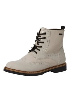 S.Oliver Bottines À Lacets - Beige Patent -Chaussures Soldes 26e37b893a424bbc85254ae51da15c44