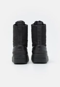 Calvin Klein Padded Combat Boot - Bottines À Plateau - Black -Chaussures Soldes 273e90ec3eb94301bc328076717e0d07