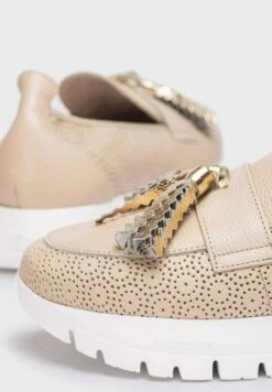 Wonders Natural Materia - Mocassins - Natural -Chaussures Soldes 278c25ef382a4c288f6e6a365ea9dd64