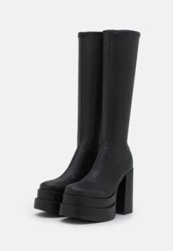 Steve Madden Cypress - Bottes À Plateau - Black -Chaussures Soldes 27c3e2ce142a423ea94a681ff071bf05