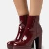 Anna Field Bottines À Talons Hauts - Dark Red -Chaussures Soldes 29afa27dd17a4f52a2eb7e4e04d9d3af