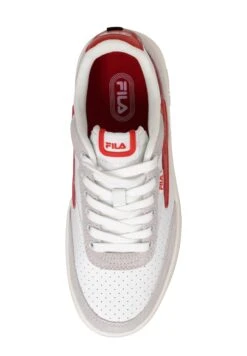 Sevaro Wmn - Baskets Basses - White Fila Red -Chaussures Soldes 2af795860171462587516d3a12855647