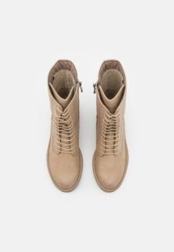 Marco Tozzi Bottines À Plateau - Taupe -Chaussures Soldes 2c8371e970e84c94b2f493812112e14d