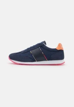 PAUL SMITH Womens Shoe Booker - Baskets Basses - Blues -Chaussures Soldes 2eca6d6f8c464ba4a3a15f3494c3fbeb