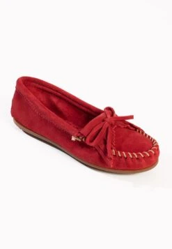 Minnetonka Kilty - Mocassins - Red -Chaussures Soldes 307c2e83a10f42bf819d2996b378021e