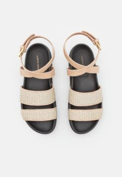 Alberta Ferretti Sandales À Plateforme - Beige -Chaussures Soldes 3142bf06dce440efab9494f3ca7c1ca6