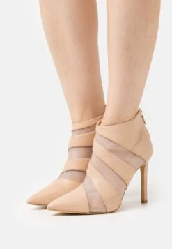 Guess Sinthya - Bottines À Talons Hauts - Nude