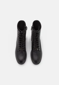 Calvin Klein Combat Boot - Bottines À Lacets - Black -Chaussures Soldes 32658b9c8bcb41d981ac78ac9ccc6a81