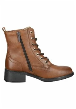 Mustang Bottines À Lacets - Cognac -Chaussures Soldes 35416ac42a0a474187f9316840105b6f