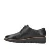 Clarks Sharon Rae - Chaussures À Lacets - Black Leather -Chaussures Soldes 3595a00b2f4a49e7a39adcfba39b478c