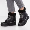 Sorel Explorer Carnival - Bottes De Neige - Black/Sea Salt