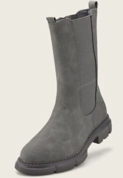 TOM TAILOR Denim Licence Gefütterte  - Bottes - Grey -Chaussures Soldes 38d16d1197cf4366ac9f2c55b5a62c92