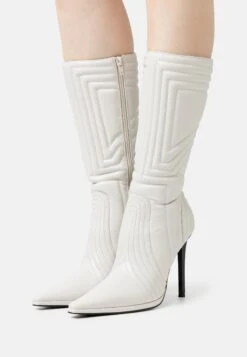 Jeffrey Campbell Selena - Bottes À Talons Hauts - Light Grey