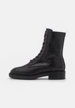 Calvin Klein Combat Boot - Bottines À Lacets - Black -Chaussures Soldes 3d554c81ccae4fdeb3f1d0b866688103