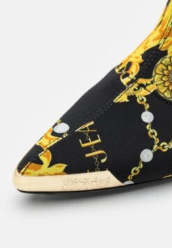 Versace Jeans Couture Bottines - Black/Gold -Chaussures Soldes 3e1122cf4f71448e93bd63e2ba365425