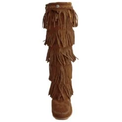 Minnetonka Santiags - Dusty Brown -Chaussures Soldes 3f3687a3732c4750bceb0a10852f51e8