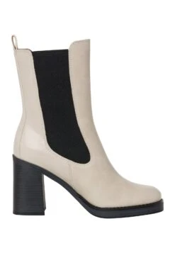 Marco Tozzi By Guido Maria Kretschmer Chelsea - Bottines À Talons Hauts - Cream Comb -Chaussures Soldes 3f66e265d92a4f91a8c482d7c598a5bf