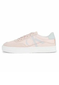 Calvin Klein Jeans Baskets Basses - Peach Blush/Oyster Mushroom Silver
