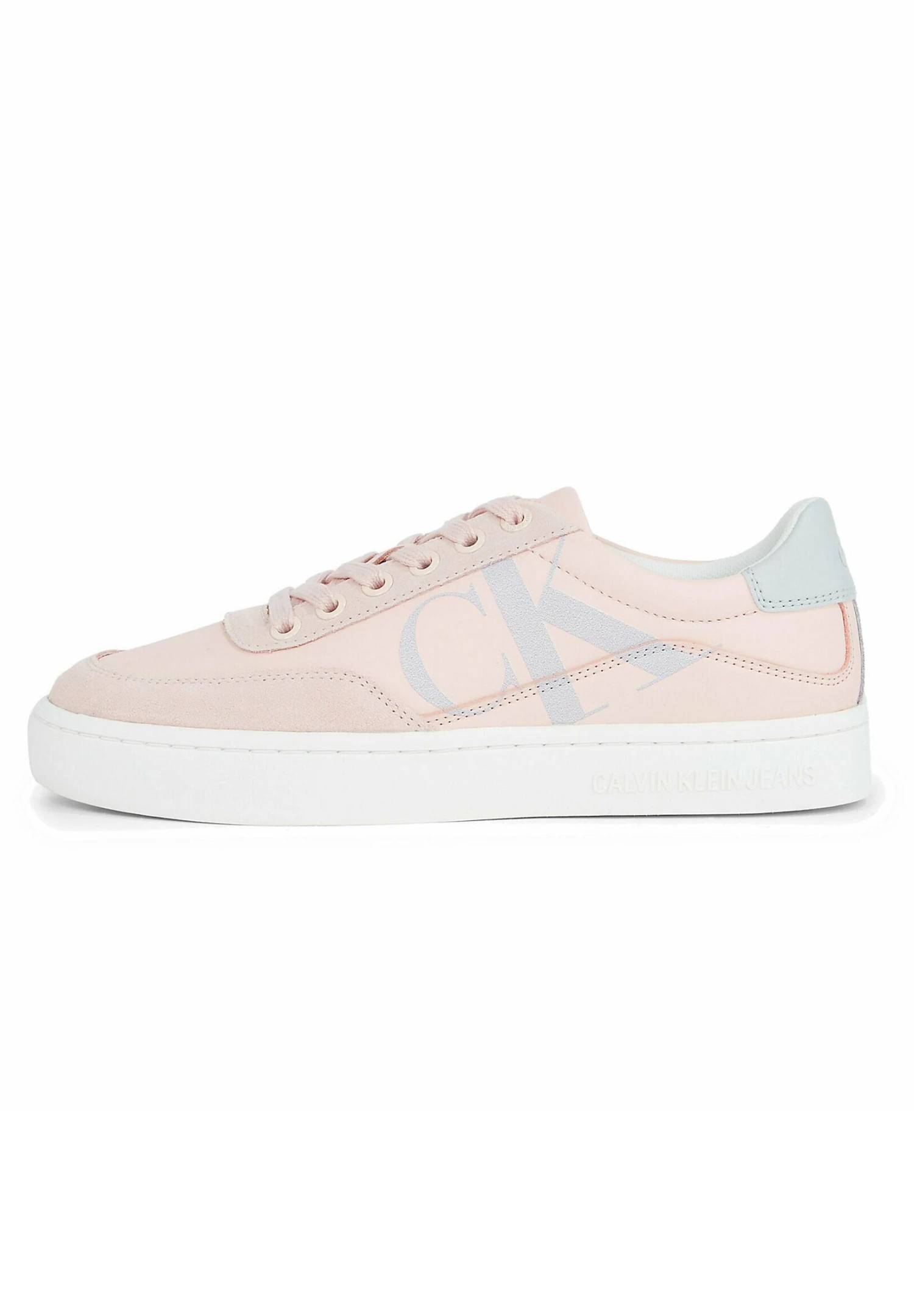 Calvin Klein Jeans Baskets Basses - Peach Blush/Oyster Mushroom Silver 3 Calvin Klein Jeans Baskets Basses - Peach Blush/Oyster Mushroom Silver