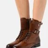 MELVIN & HAMILTON Susan 90 - Bottines À Lacets - Imola/Wood/Beige/Navy -Chaussures Soldes 406f71517d10403f98ea7e448954536f