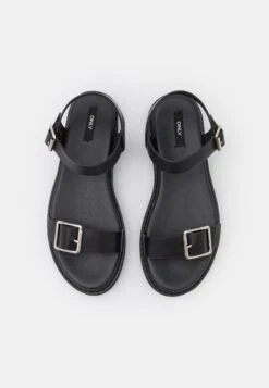 ONLY Shoes Onlmalu Chunky - Sandales À Plateforme - Black -Chaussures Soldes 43170622f7cf4d9db16694c69279f955