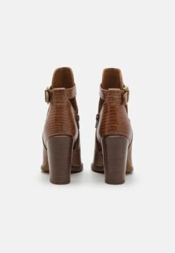 Bronx New Americana - Boots À Talons - Dark Camel -Chaussures Soldes 4449d10110e64983b79b3019bcd040d7